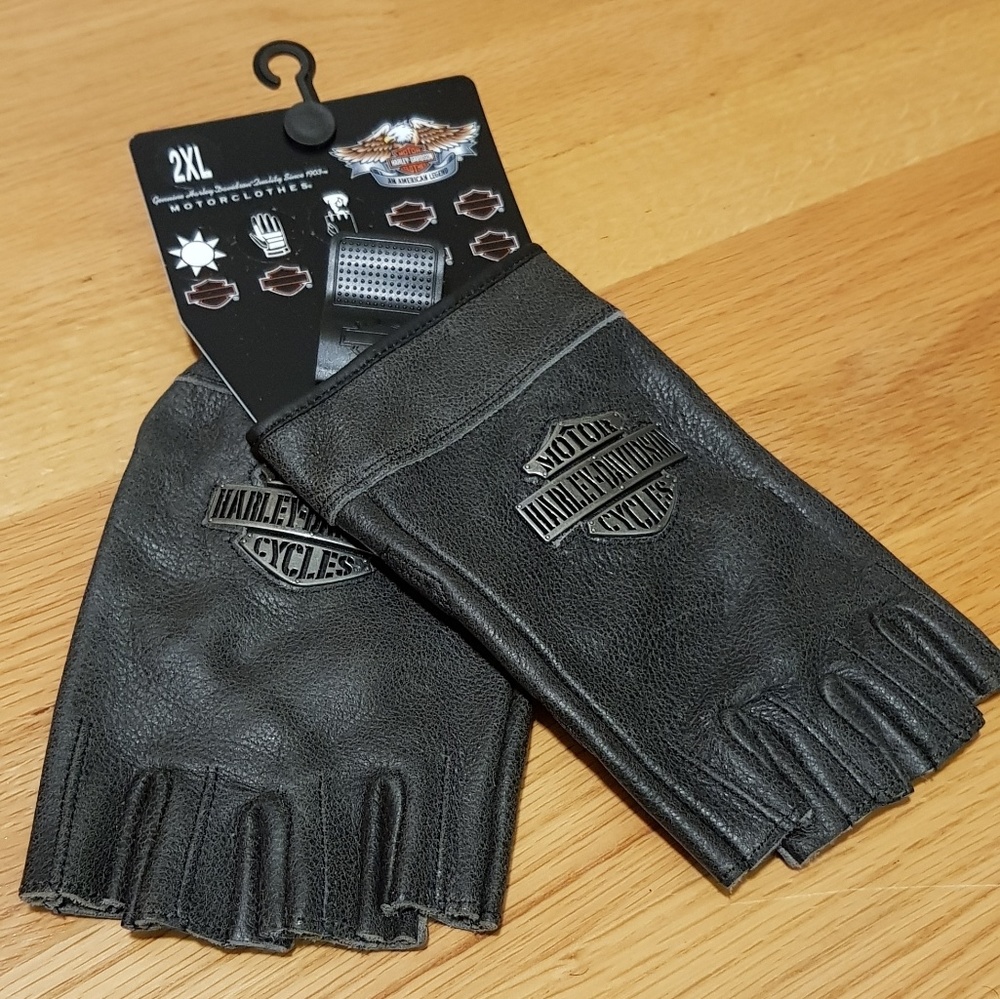 Harley Davidson Men's leather gloves sz 2XL